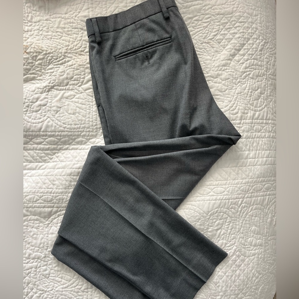 Banana Republic Men’s Slim Fit Grey Dress Pant
